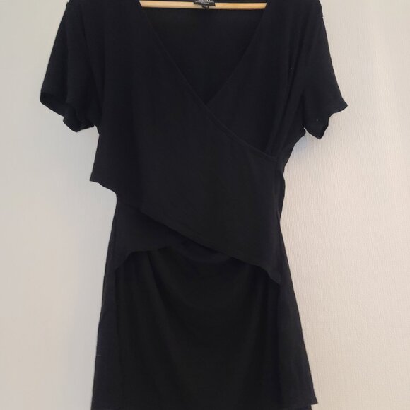 Nursing Top Maternity Black - Picture 2 of 5